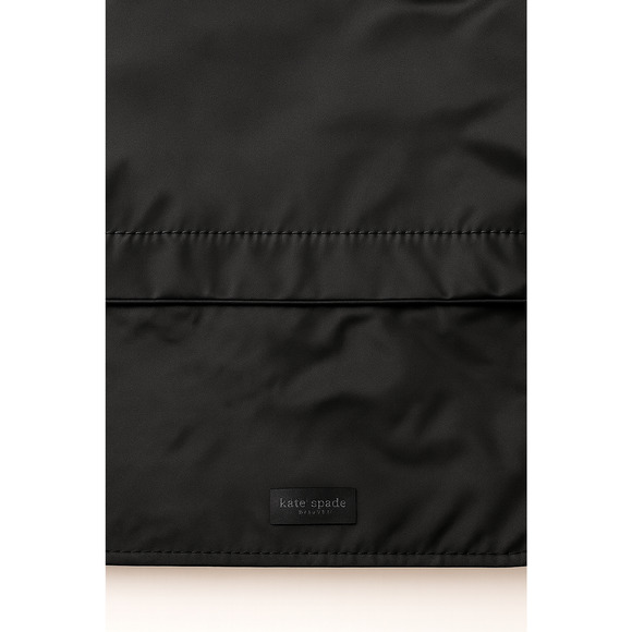 Kate Spade Black Nylon Messenger Bag Large Crossbody Laptop Work Travel Tote - Picture 10 of 14